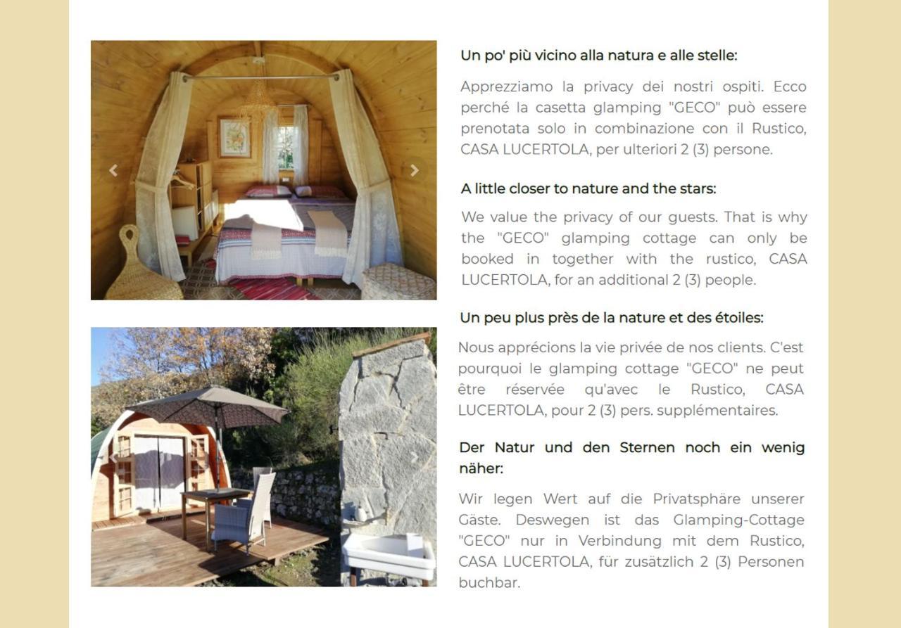 הוילה אפריקלה Casa Lucertola מראה חיצוני תמונה
